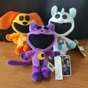 3 new Poppy Playtime Smiling Critters- Plush 2024 Catnap Craftycorn Dogday 8”